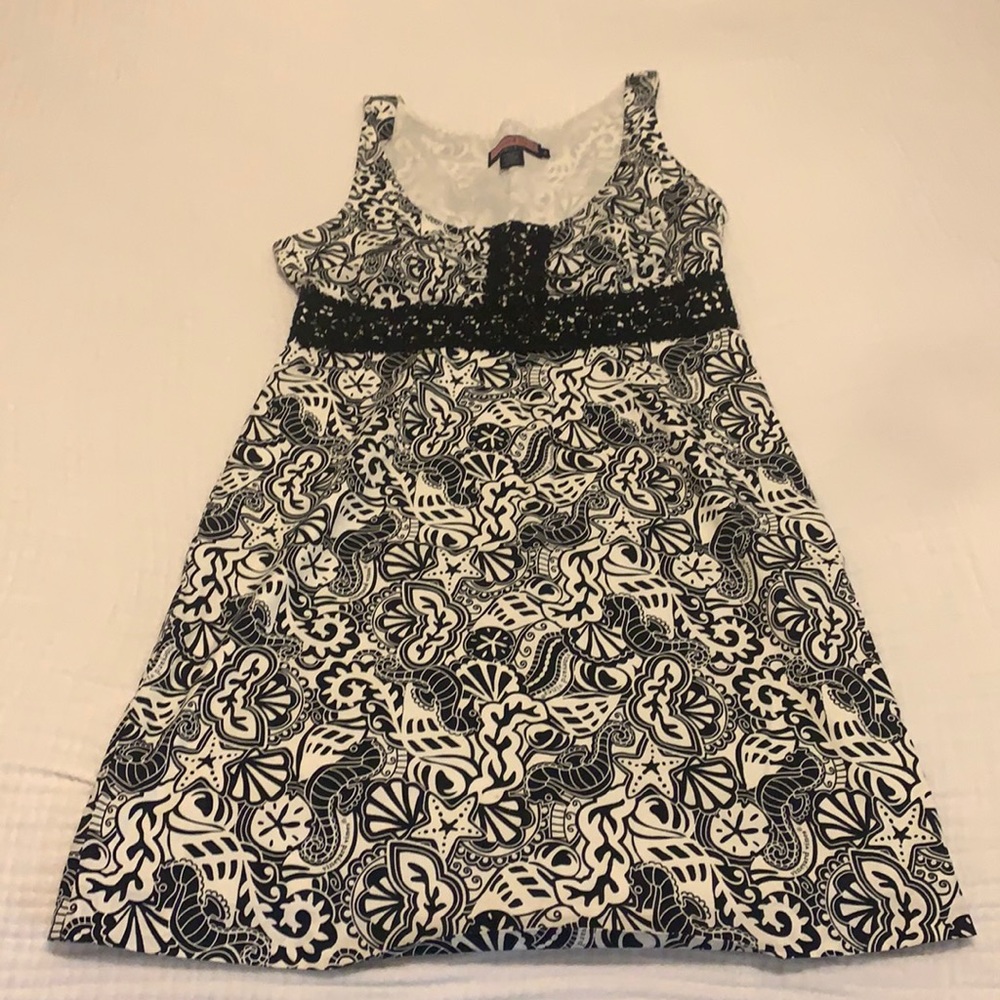 Vineyard Vines Navy Seahorse Shift Dress 4